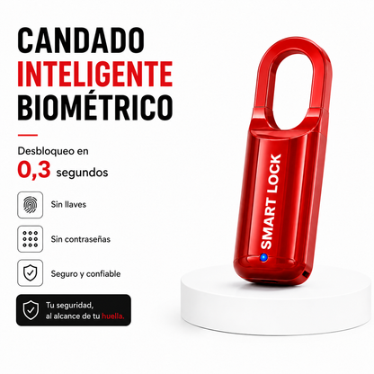 Candado Inteligente con Huella Dactilar